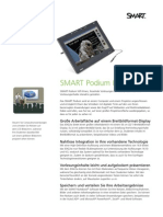 Factsheet SMART Podium Widescreen DE