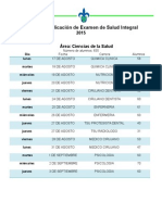 Caledario Formal ESI