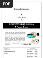 Download Disinvestment in India by jitesh_iem SN27769748 doc pdf