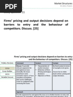 Qn 11 Market Structure (BTE and Competiton)