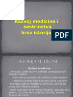 Razvoj Medicine 1 Pred