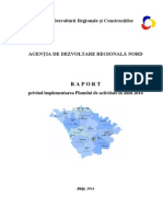ADR Nord / Raport anual privind implementarea Planului de activitate / ianuarie-decembrie 2014