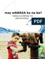 May NAWASA Ka Na Ba?: Gabay Sa Dalisay Na Pamumuhay!