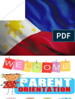 2015 Parents Orientation