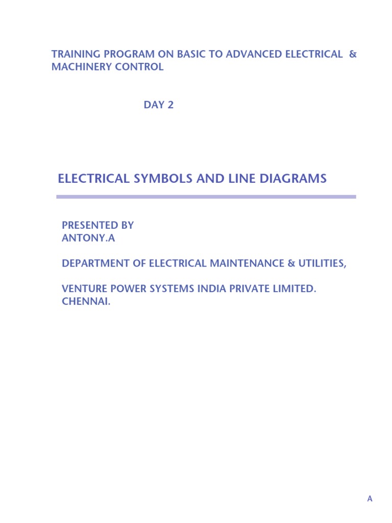 Electrical Symbols and Diagrams Guide | PDF | Switch | Relay