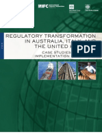 Ifc Regulatory Transformation in Australia Italy and Uk 2008(2)