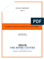 LS Speaker - Hindu Centre for Public Policy