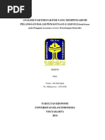 Download ANALISIS FAKTOR-FAKTOR YANG MEMPENGARUHI PELANGGAN DALAM PENGGUNAAN E-SERVICE            Studi Kasus pada Pengguna Layanan e-service Penerbangan Domestik by Siti Khodijah SN277719638 doc pdf