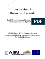 (EN) DLM Forum Industry Whitepaper 02 Conversion & Document Formats - Nancy Romany