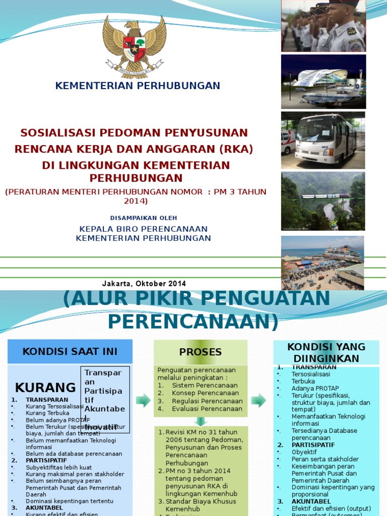 Pedoman Penyusunan Rencana Kerja Dan Anggaran (Rka) Di 