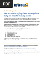 Download Stop Making Assumptions by TheRevenueGame SN27773420 doc pdf