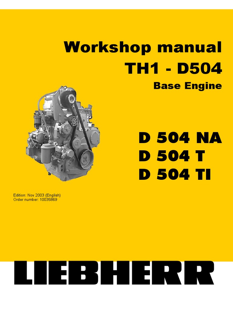 15060966-Liebherr_Th1-d504_Base_Engine_Workshop_Manual.pdf | Imperfect  Competition | Property Law