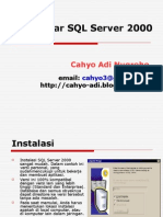 Dasar SQL 2000