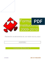 Manual de Formación Institucional AESRIBU