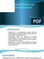 A Presentation On Bioelectronics