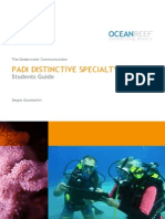 PADI STUDENT - Underwater Communications LR