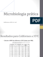 Coliformes A 45 e Chromocult