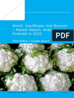 World: Cauliflower and Broccoli - Market Report. Analysis and Forecast To 2020