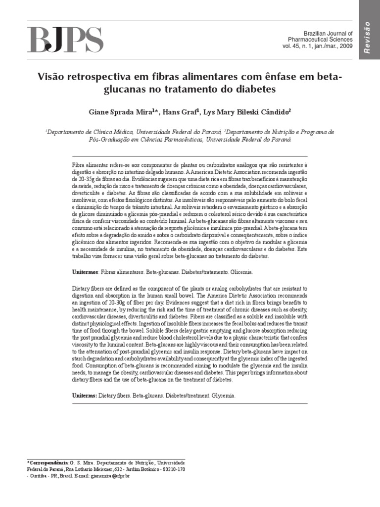 Fibra Alimentar PDF | PDF | Fibra alimentar | Dieta e Nutrição