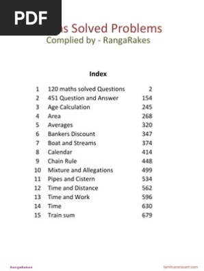 Maths Solved Problemspdf Permutation Quadratic Equation - 