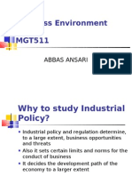 BE Industrial Policy