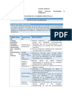 CTA - Planificación Unidad 4 - 1er Grado