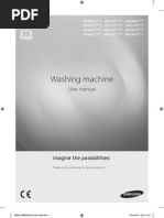 Samsung User Manual - F500 Washing Machine with ecobubble