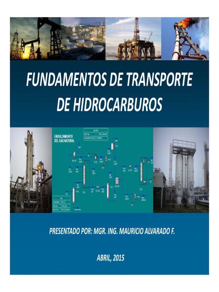 Diseño y Transporte de Hidrocarburos | PDF | Tubería (transporte de ...