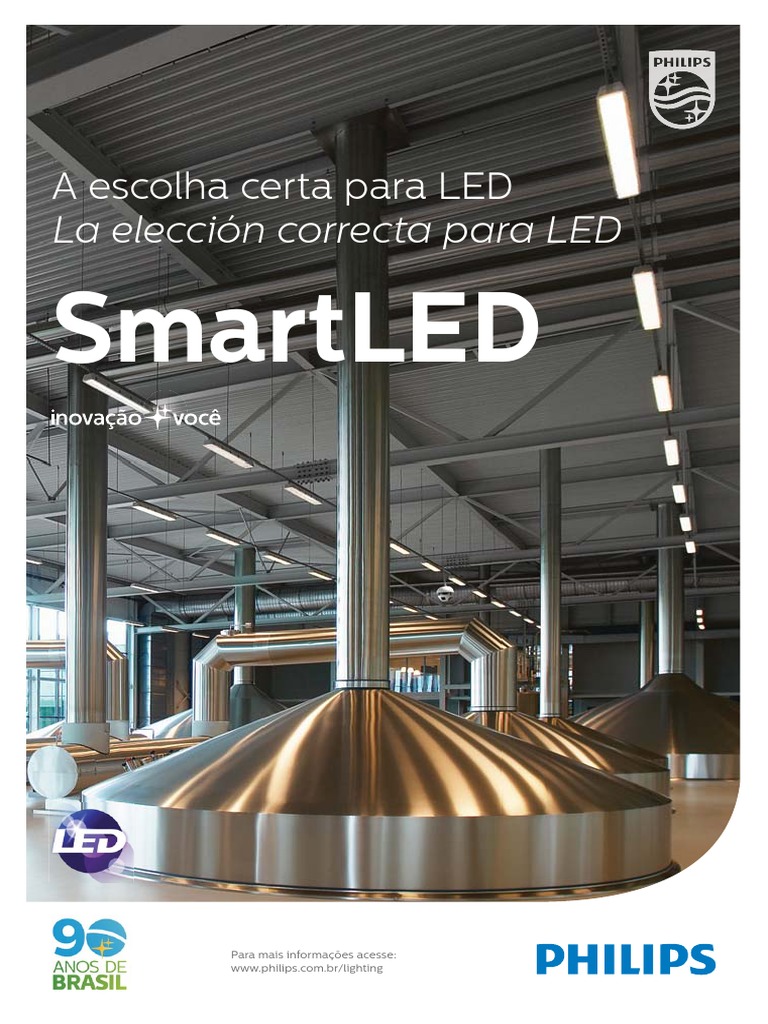 Catálogo Smartled Luminarias Industriais Diodo Emissor de Luz Qualidade (Negócios)