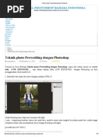 Download Teknik Photo Prewedding Dengan Photoshop by woles101 SN277790761 doc pdf