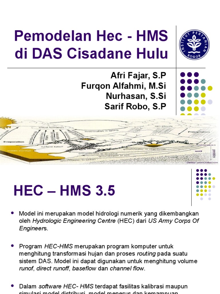 Presentasi Hec HMS | PDF