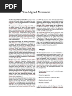 Non Aligned Movement