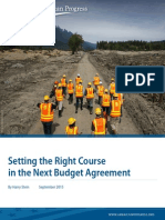 Setting the Right Course in the Next Budget Agreement