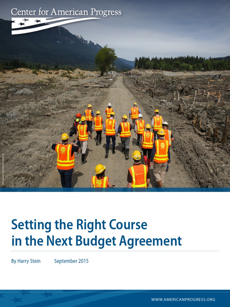 Setting The Right Course in The Next Budget Agreement | PDF | United ...