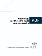 Interim Guidance Safe Transport of Processed Uranium