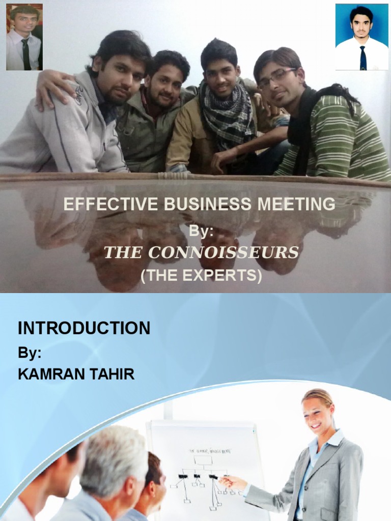 Effective Business Meeting Strategies | PDF | Business | Cognition