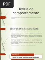 Teoria Do Comportamento