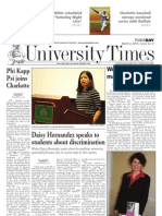 The University Times - March 2, 2010
