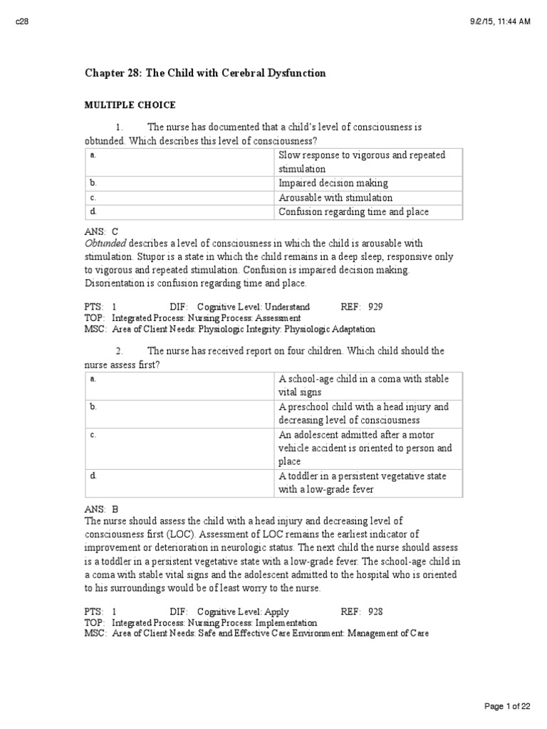 Assessing Neurological Status in Children | PDF | Epilepsy | Meningitis