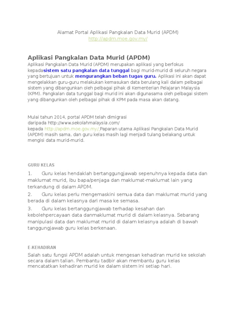 Apdm Pdf
