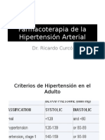 Farmacoterapia de La Hipertensic3b3n Arterial