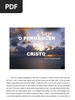 O Permancecer Em Cristo