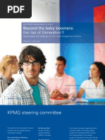Beyond the Baby Boomers - The Rise of Generation Y_GB&RC
