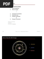 Fundamentals of Physics: Chapter 21 Electric Charge