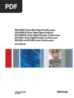 Tektronix DPO5000B Series User Manual - DPO5104B