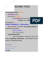 Cytochrome P450 / Polymorphism