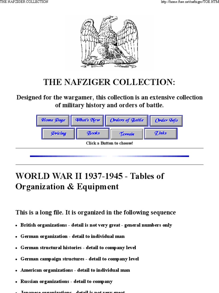 German WWII Unit Organization Guide | PDF | Company (Military Unit