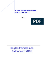 Reglas Baloncesto FIBA 2008