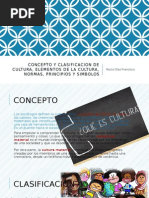 Concepto y Clasificacion de Cultura, Elementos De