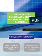 Circulación pulmonar 